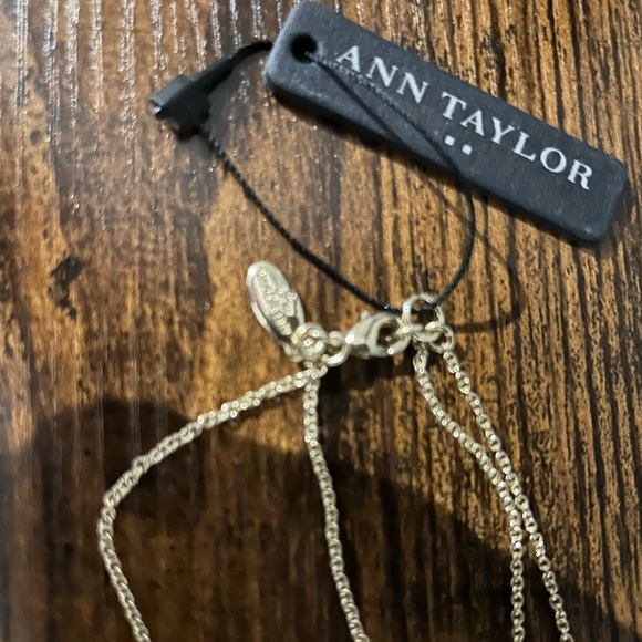Ann Taylor double strand necklace - Picture 3 of 4